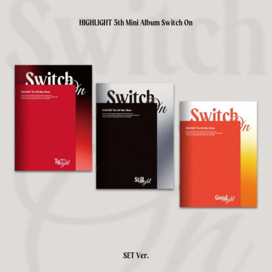 Highlight - 5th Album [Switch On] (Random 1 Of 3) - Kpop Album