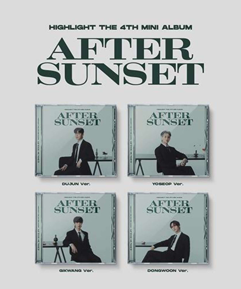HIGHLIGHT - THE 4th MINI ALBUM [AFTER SUNSET] (JEWEL VER.) ( | Kool Seoul - Buy Kpop Albums Online