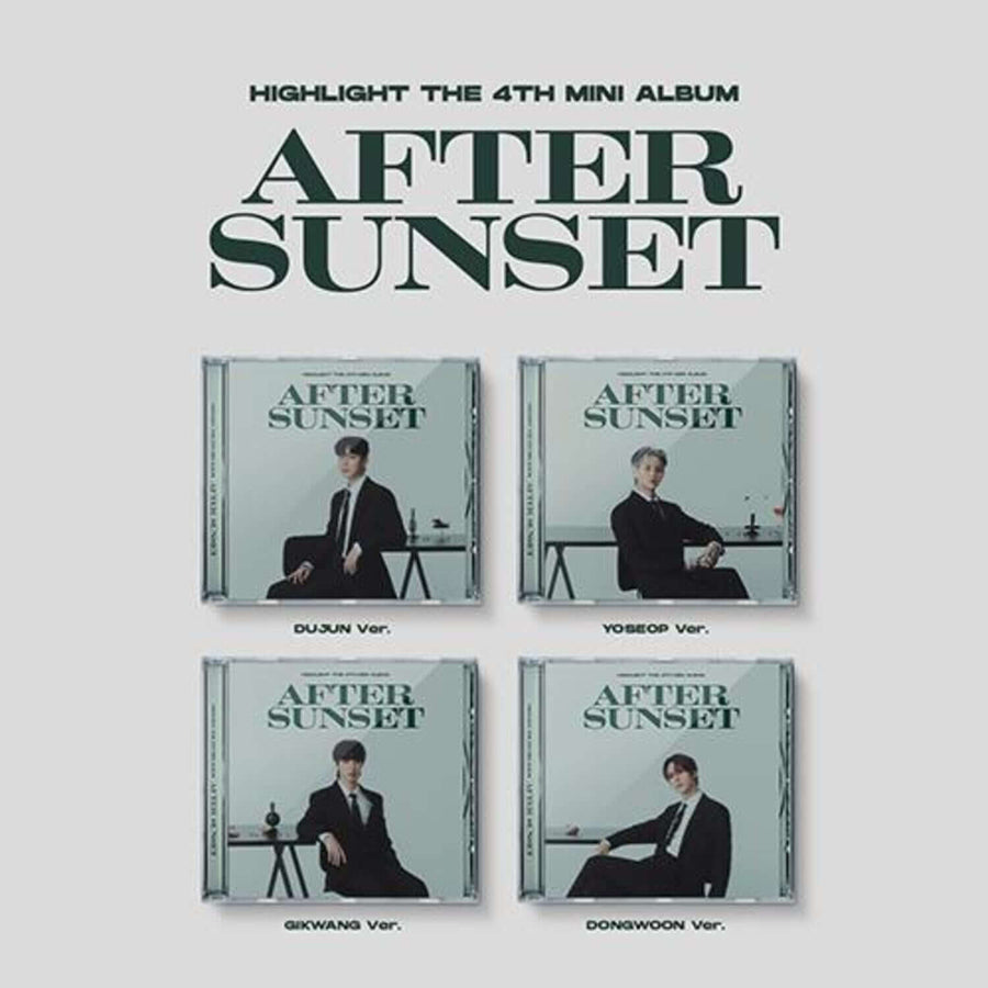 Highlight - The 4th Mini Album [After Sunset] (Jewel Ver.) (Random 1 Of 4) - Kpop Album