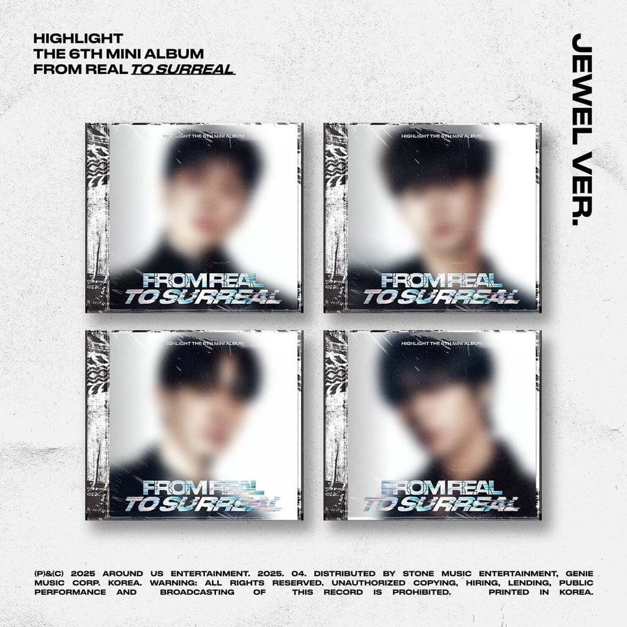 Highlight - The 6th Mini Album [From Real To Surreal] (Jewel Ver.) (Random 1 Of 4) - Kpop Album