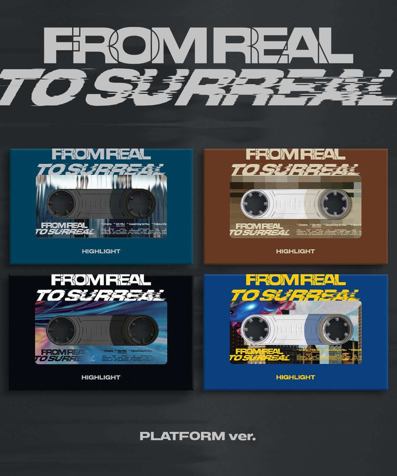 HIGHLIGHT - The 6th MINI ALBUM [From Real to Surreal] (PLATF | Kool Seoul - Buy Kpop Albums Online