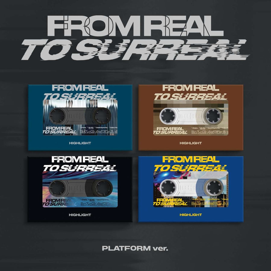 Highlight - The 6th Mini Album [From Real To Surreal] (Platform Ver.) (Random 1 Of 4) - Kpop Album