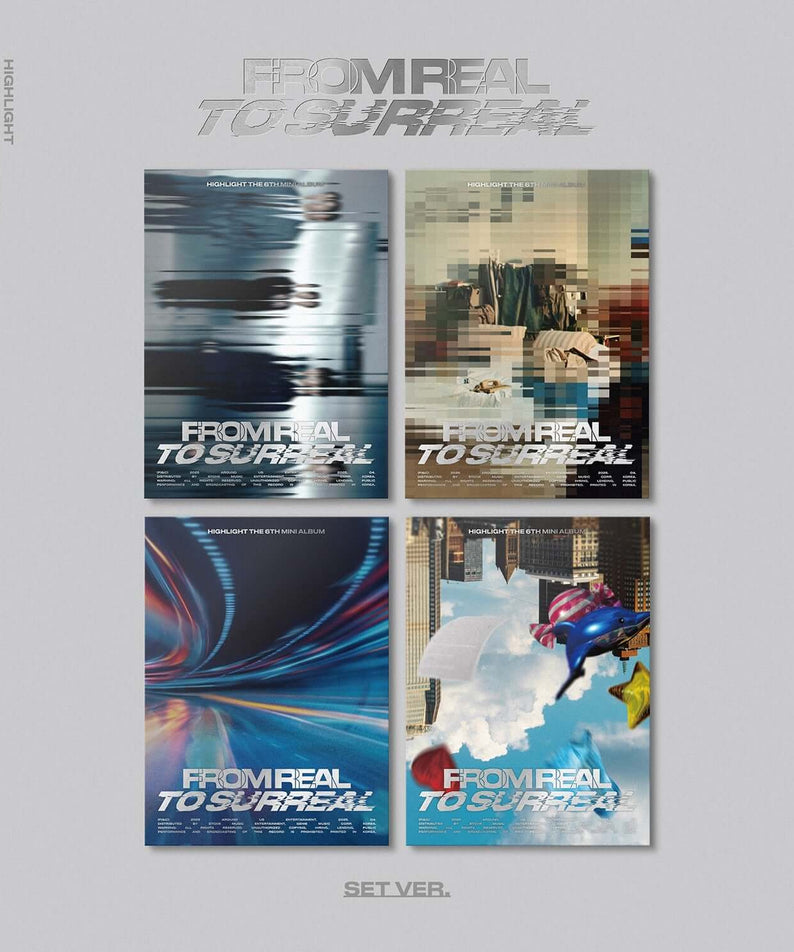 HIGHLIGHT - The 6th MINI ALBUM [From Real to Surreal] (Rando | Kool Seoul - Buy Kpop Albums Online
