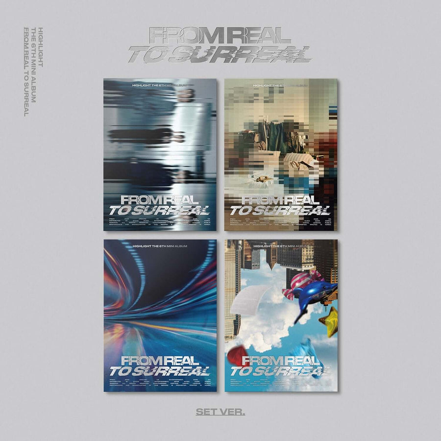 Highlight - The 6th Mini Album [From Real To Surreal] (Random 1 Of 4) - Kpop Album