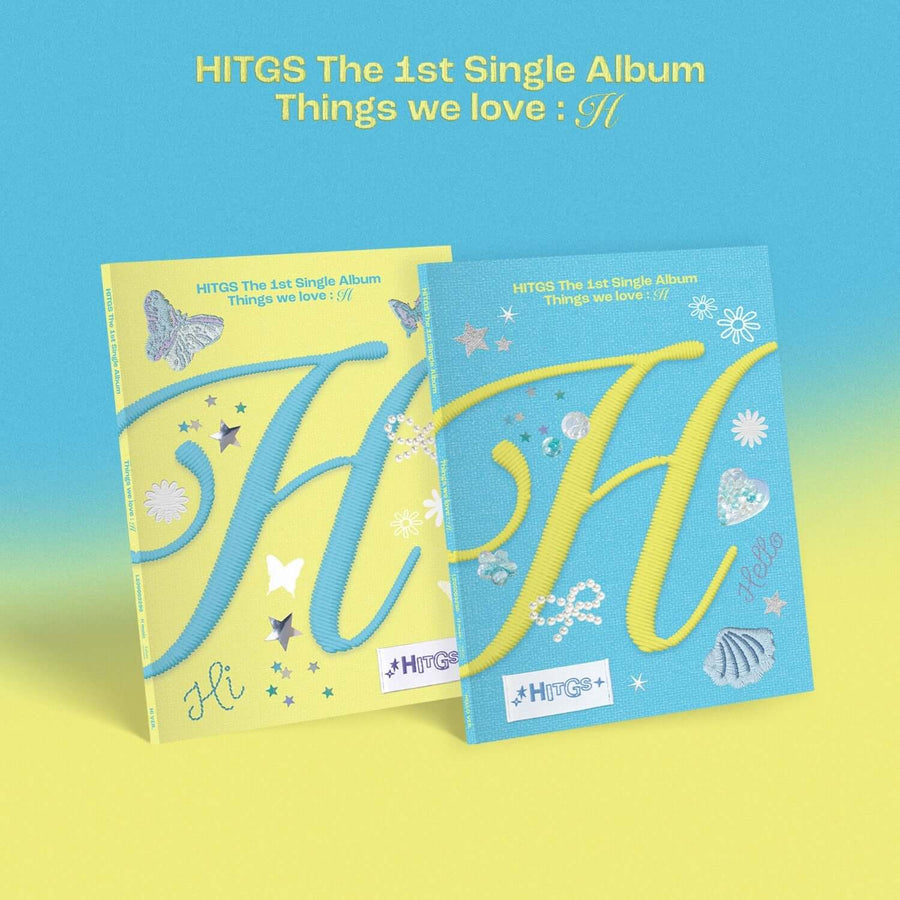 Hitgs - [The 1st Single Album - Things We Love : H] (2 Random 1) - Kpop Album