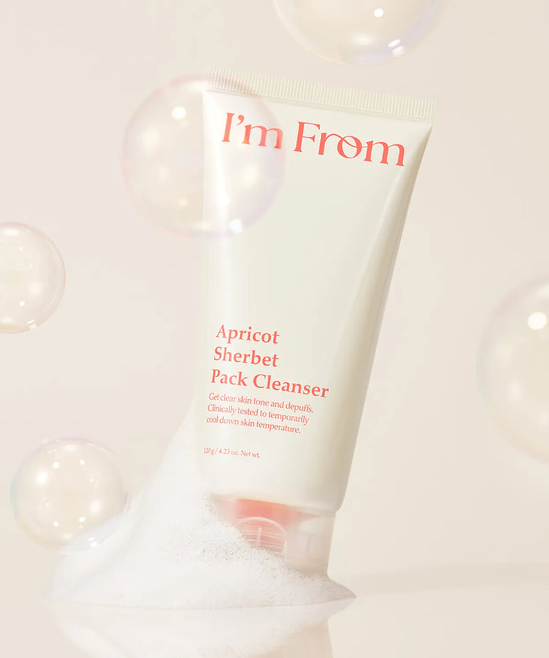 I'M From Apricot Sherbet Pack Cleanser 120ml