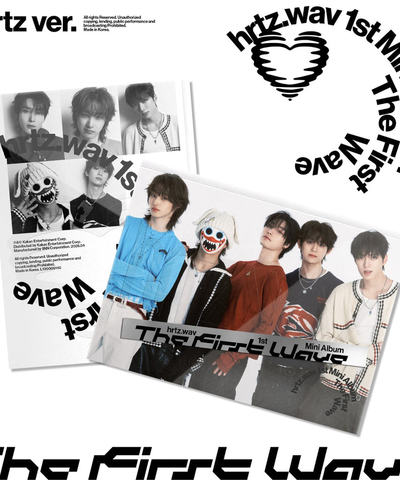 HRTZ.WAV - 1st Album [The First Wave] (hrtz ver. ) - Kpop Al | Kool Seoul - Buy Kpop Albums Online