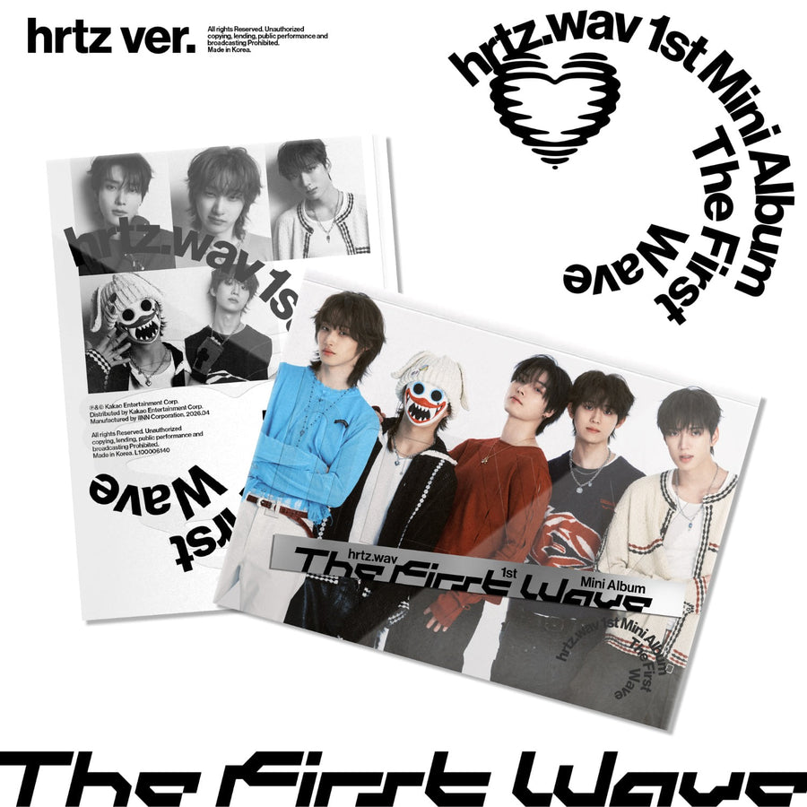 Hrtz.Wav - 1st Album [The First Wave] (Hrtz Ver. ) - Kpop Album