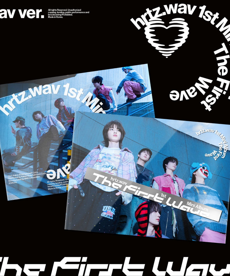 HRTZ.WAV - 1st Album [The First Wave] (wav ver.) - Kpop Albu | Kool Seoul - Buy Kpop Albums Online