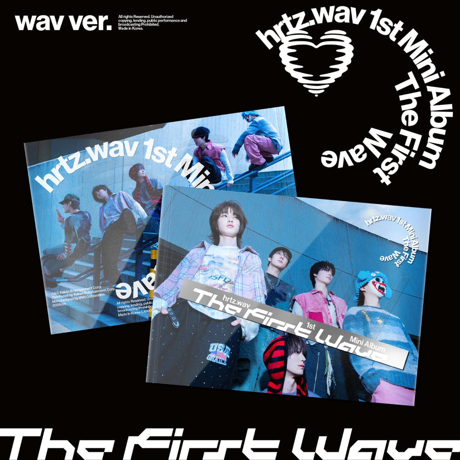 Hrtz.Wav - 1st Album [The First Wave] (Wav Ver.) - Kpop Album
