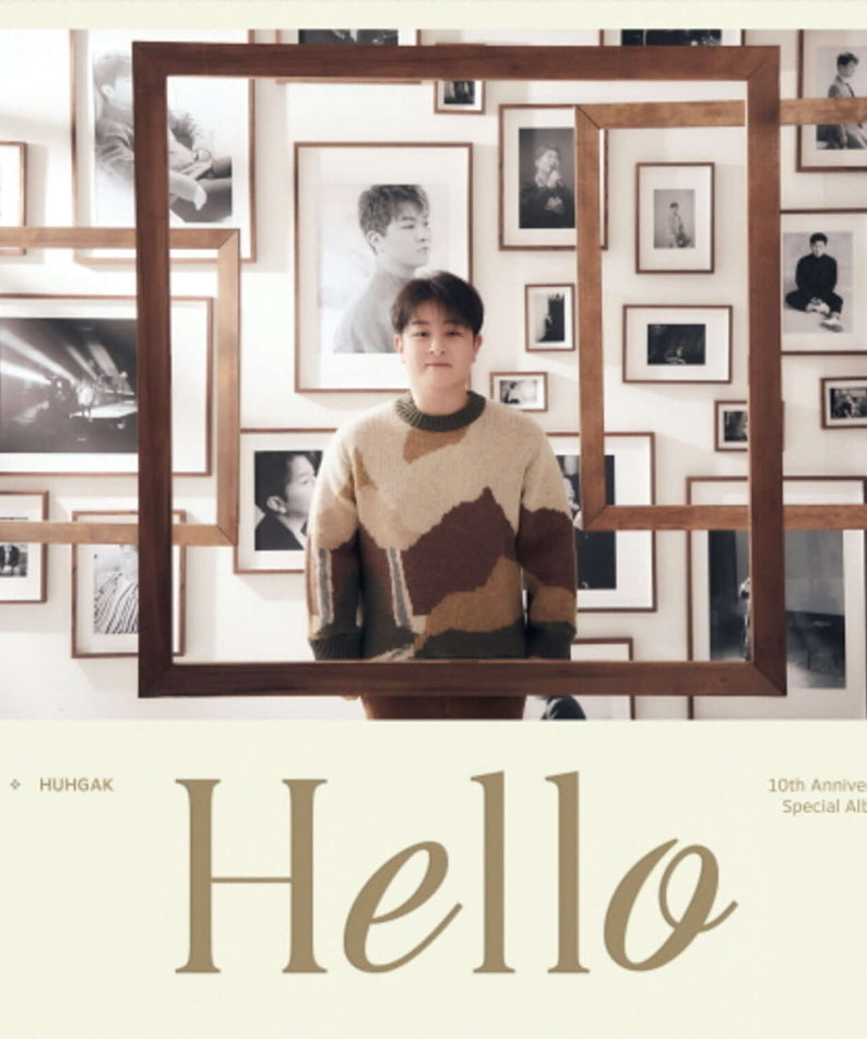 HUH GAK - 10th Anniversary Special Album [Hello] - Kpop Albu | Kool Seoul - Buy Kpop Albums Online