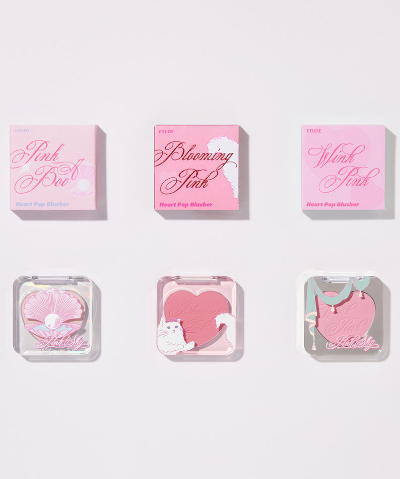ETUDE Heart Pop Blusher #Pink Shy