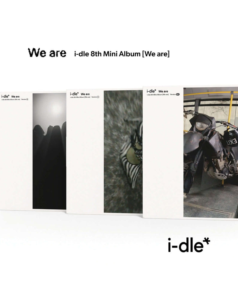 I-DLE - 8th Mini Album [We are] (Random 1 of 3) - Kpop Album | Kool Seoul - Buy Kpop Albums Online