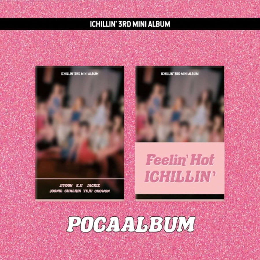 Ichillin' - 3rd Album [Feelin' Hot] (Poca Ver.) - Kpop Album