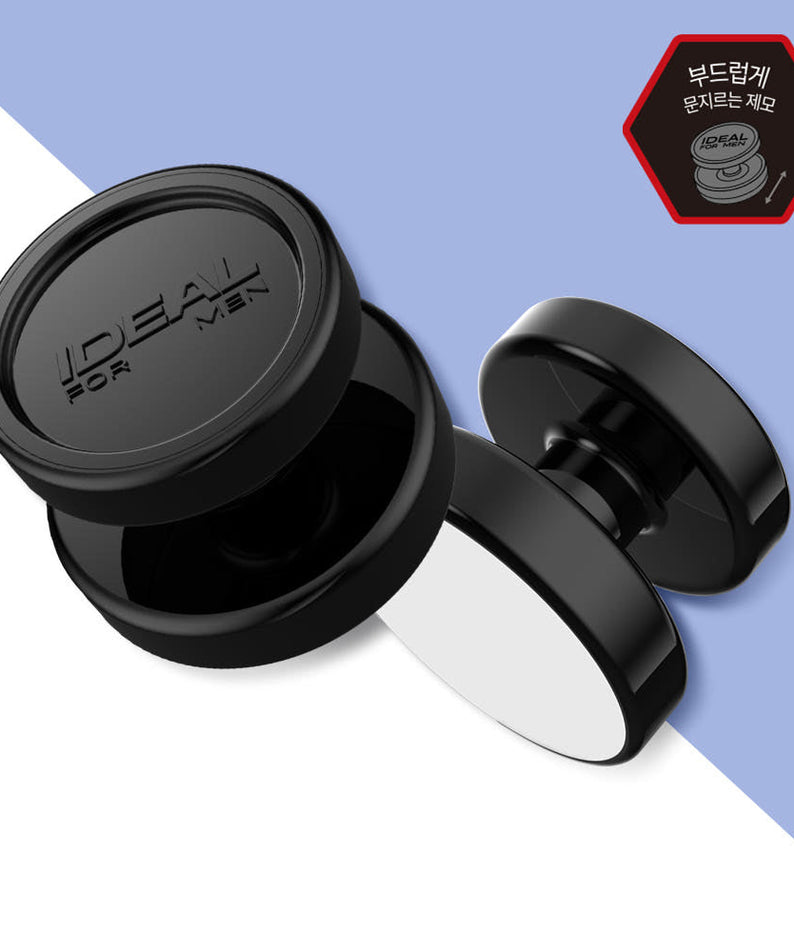 IDEAL FOR MEN All-in-One Body Shaver black compact body shaver gadget product shot by Gentleman Korea for men’s skincare and grooming