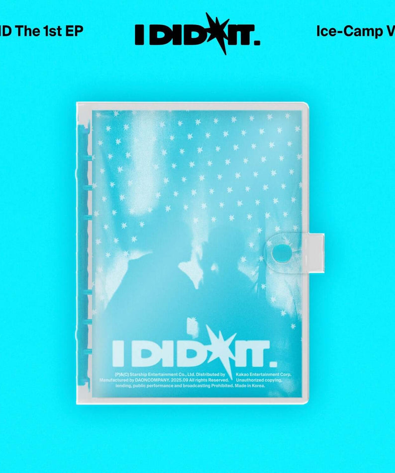 IDID - 1st Album [I did it] (Ice-Camp Special Edition Ver.)  | Kool Seoul - Buy Kpop Albums Online