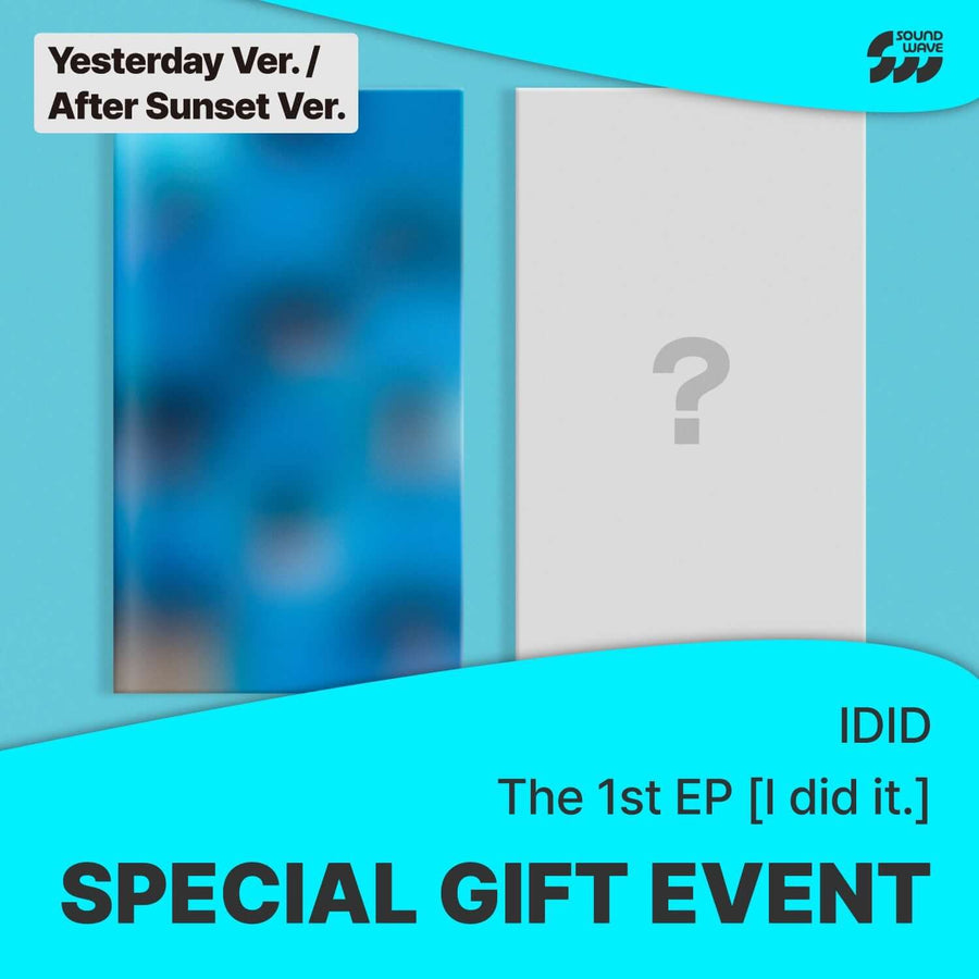 Idid - 1st Album [I Did It] (Yesterday / After Sunset Ver. Random 1 Of 2) - Kpop Album