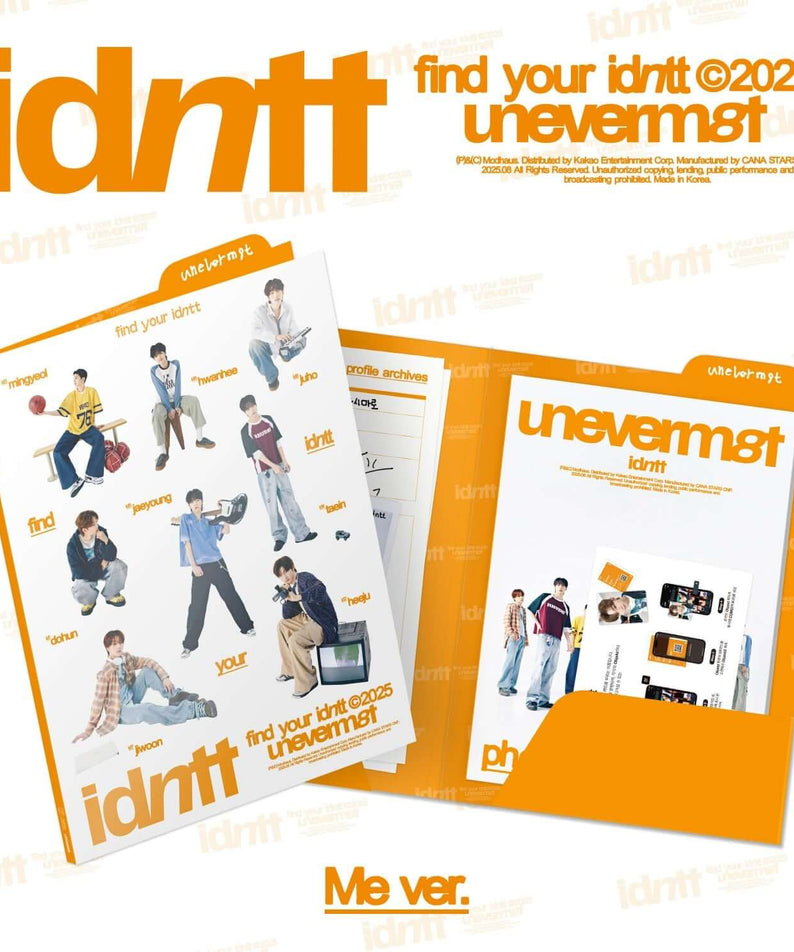 IDNTT - [unevermet] (Me ver.) - Kpop Album | Kool Seoul - Buy Kpop Albums Online