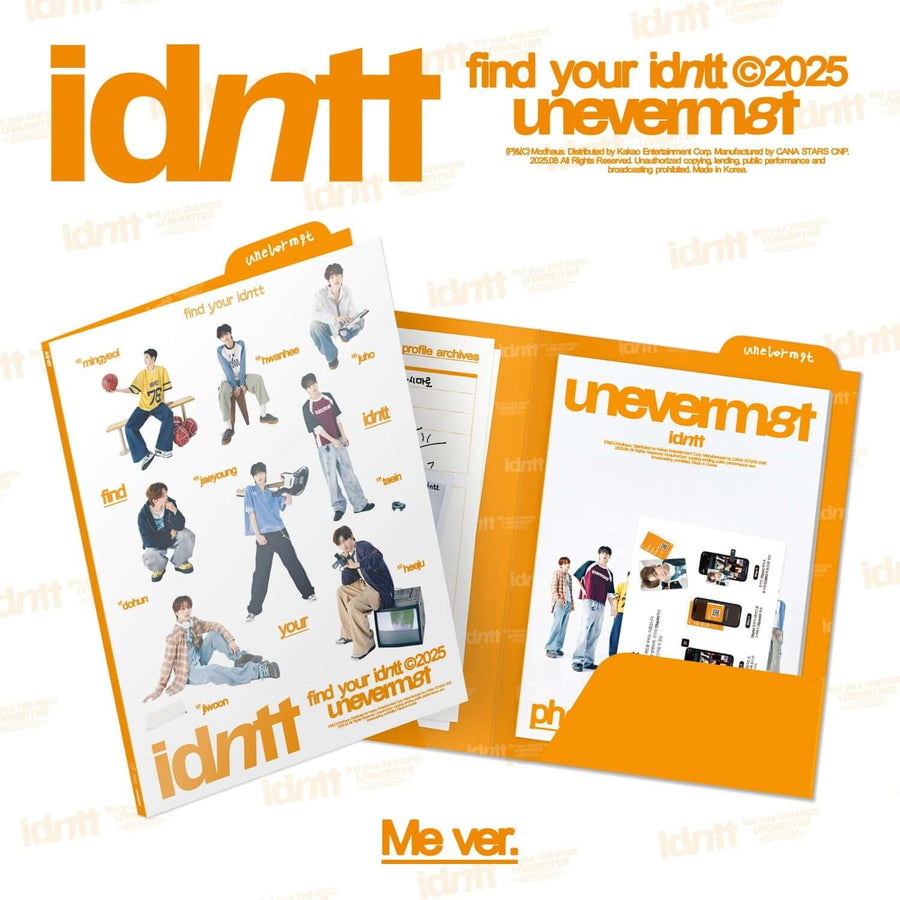 Idntt - [Unevermet] (Me Ver.) - Kpop Album