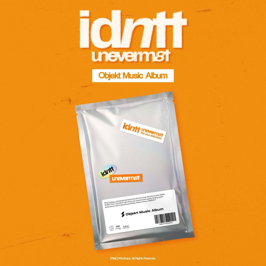 Idntt - [Unevermet] (Objekt Music Album Ver.) - Kpop Album