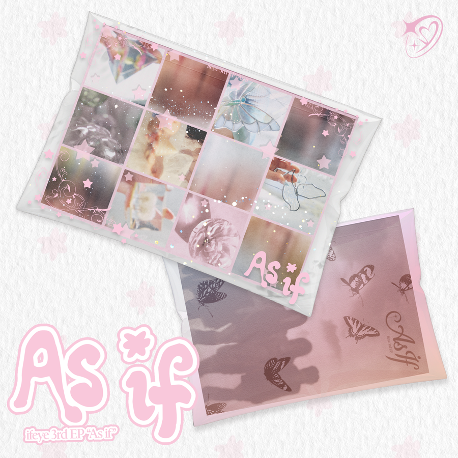 Ifeye - 3rd Ep [As If] (Photobook – Hazy Ver. / Daisy Ver.) (Random 1 Of 2) - Kpop Album
