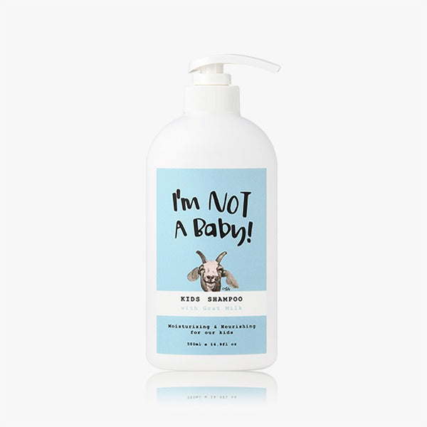 I'M NOT BABY Kids Shampoo 300ml bottle on display.