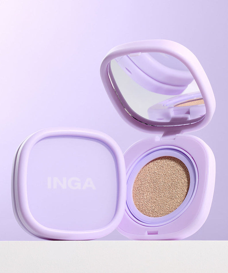 Inga Natural Velvet Cover Cushion