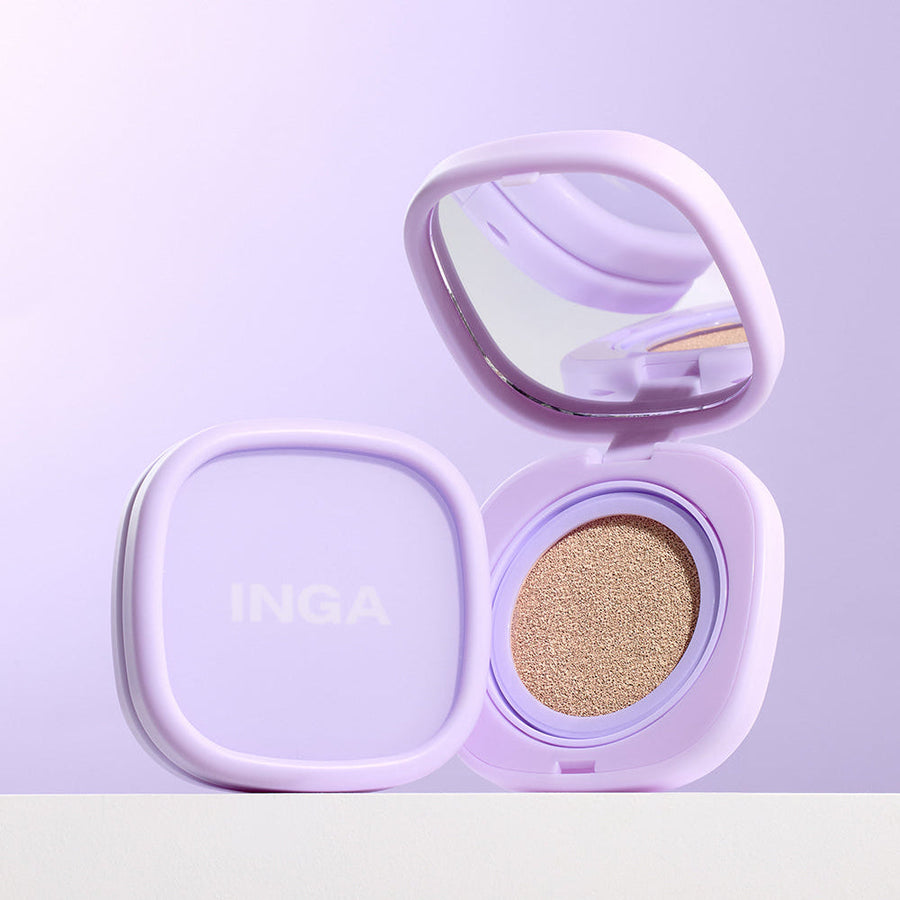 Inga Natural Velvet Cover Cushion