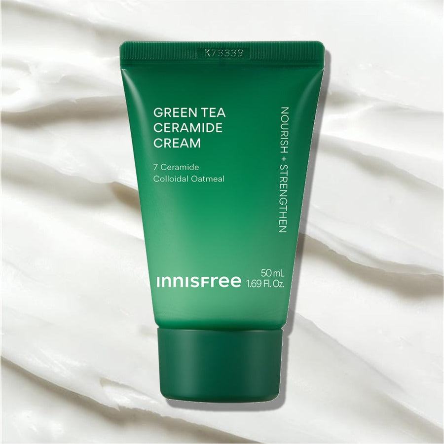Innisfree Green Tea Ceramide Cream 50ml (Tube)