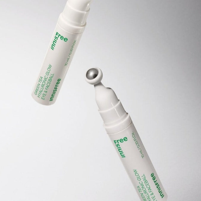 Innisfree Green Tea Hyaluronic Glow Eye & Face Ball