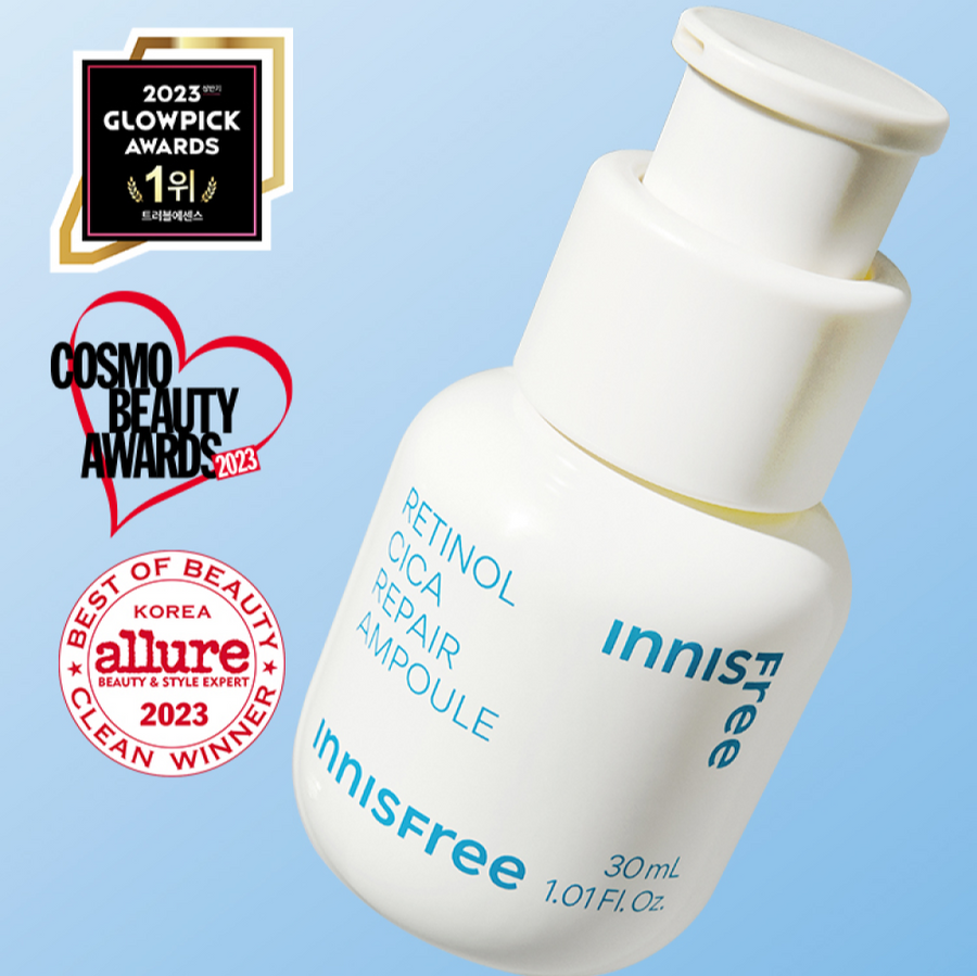 イニスフリー レチノール シカ リペアアンプル 30ml