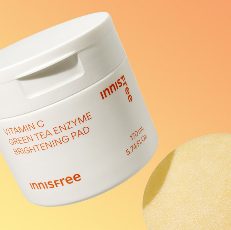 イニスフリー ビタミンC グリーンティーエンザイム ブライトニングパッド 60枚 170ml