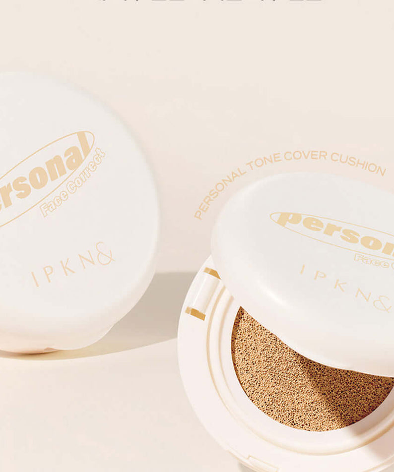 IPKN Personal Tone Cover Cushion (No. 23) in packaging, showcasing makeup product