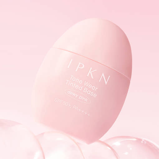 IPKN Tonewear Tinted Tone-Up Base 40ml SPF50+ PA++++ pink packaging