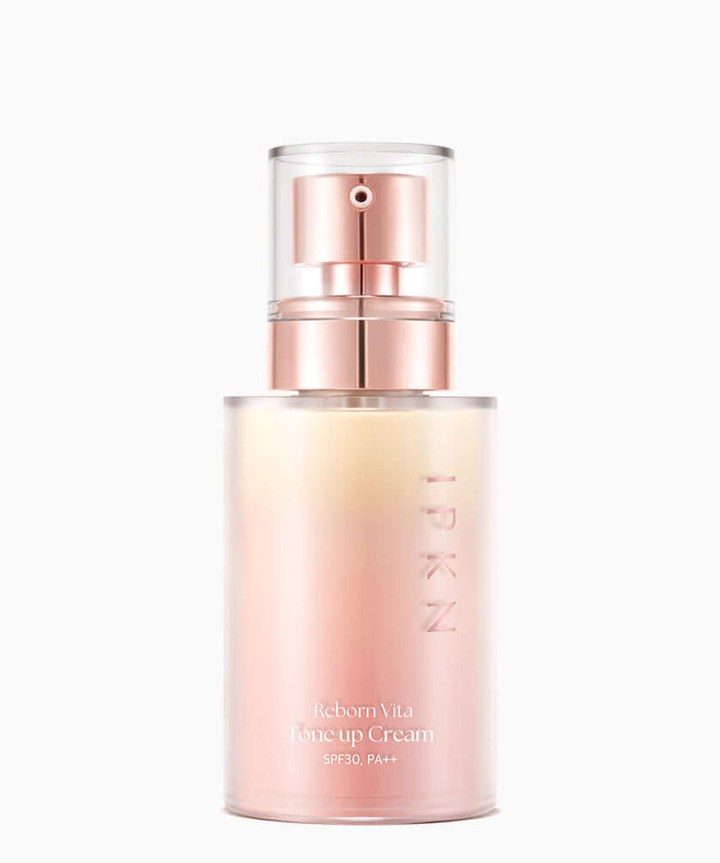 IPKNRibbon Vita Tone Up Cream 53ml in elegant packaging. Enhance your skincare routine with brightening and hydrating effects.