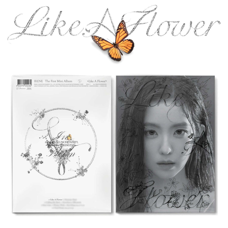 Irene - 1st Album [Like A Flower] (Photo Book Ver.) - Kpop Album