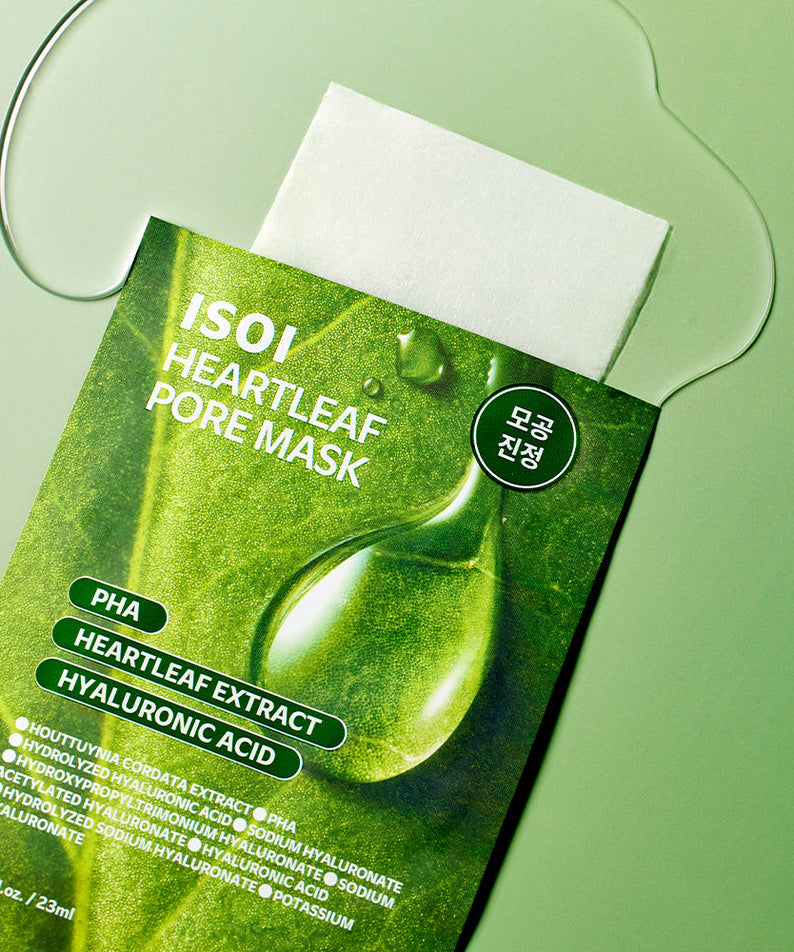 Isoi Houttuynia Cordata Pore Mask 23ml 1 Sheet