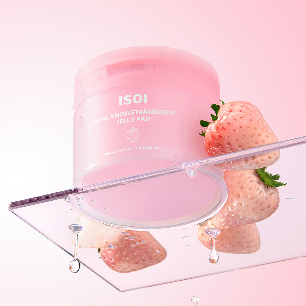 Isoi Hyal Snowflake Strawberry Jelly Pad 60 Sheets