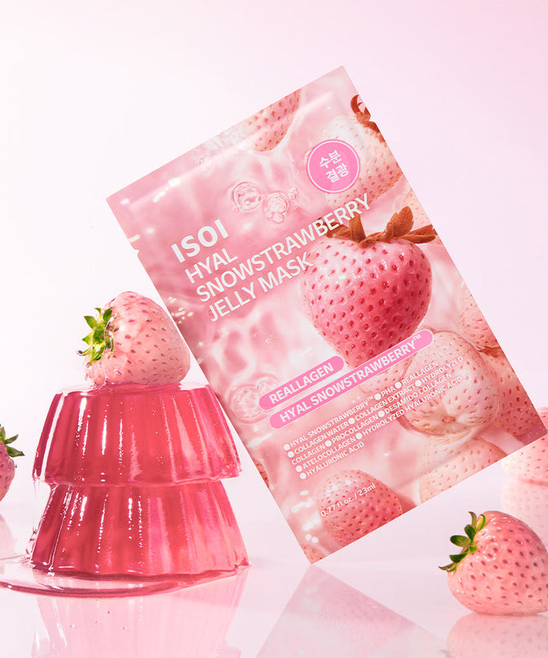 Isoi Hyal Strawberry Jelly Mask 23ml 1 Sheet