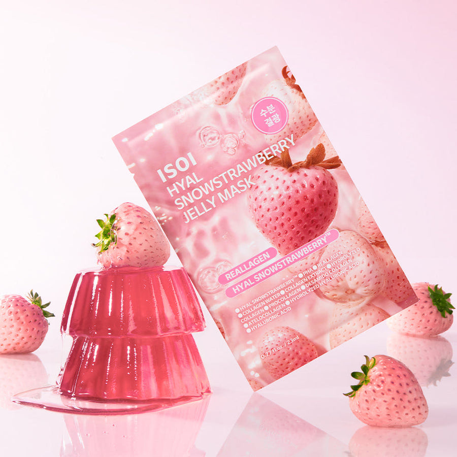 Isoi ヒアル ストロベリー ジェリーマスク 23ml 1枚
