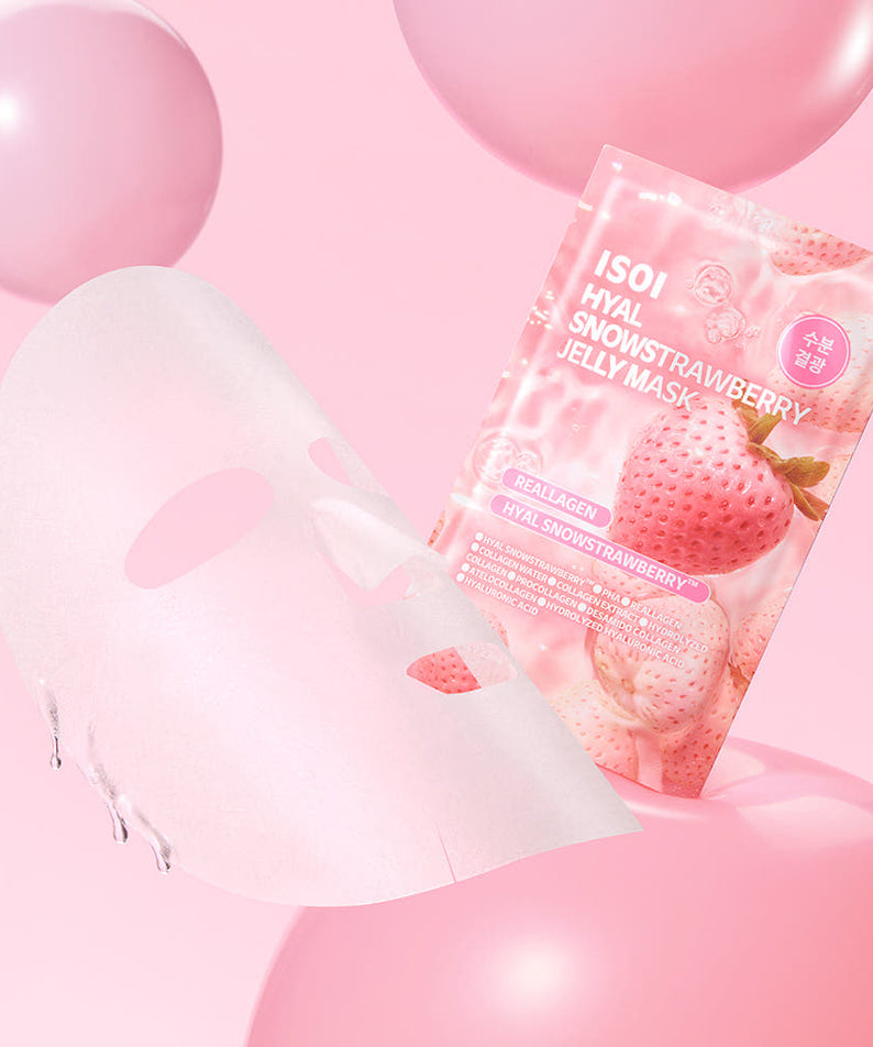 Isoi Hyal Strawberry Jelly Mask 23ml 1 Sheet