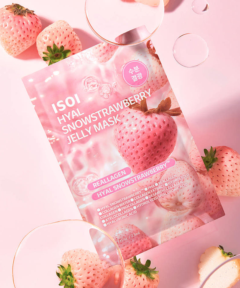 Isoi Hyal Strawberry Jelly Mask 23ml 1 Sheet