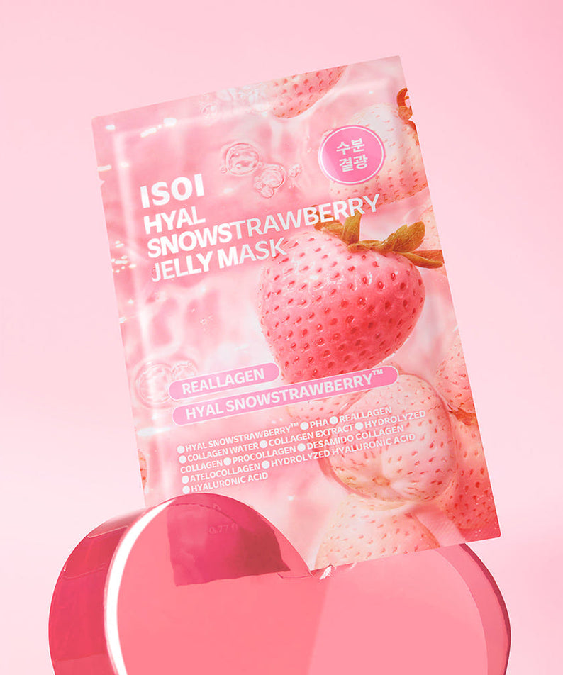 Isoi Hyal Strawberry Jelly Mask 23ml 1 Sheet