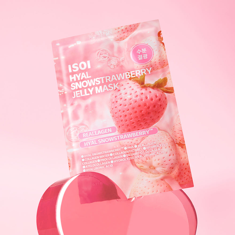 Isoi Hyal Strawberry Jelly Mask 23ml 1 Sheet
