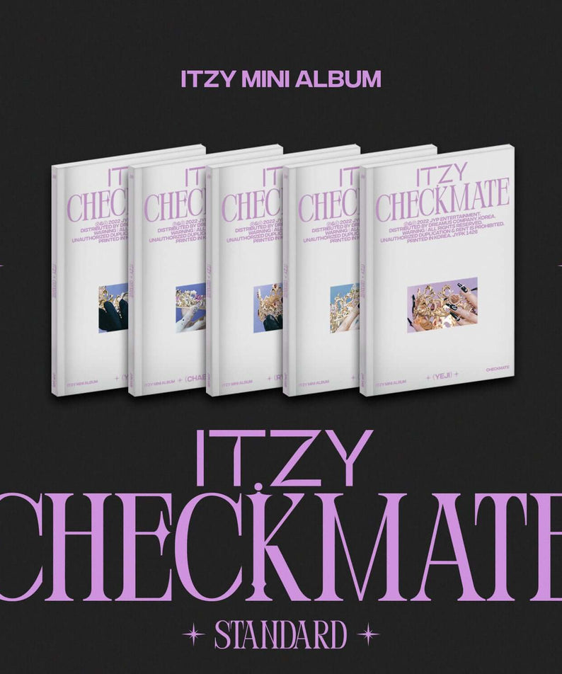 ITZY - [CHECKMATE] (STANDARD Standard) (Random 1 of 5) - Kpo | Kool Seoul - Buy Kpop Albums Online