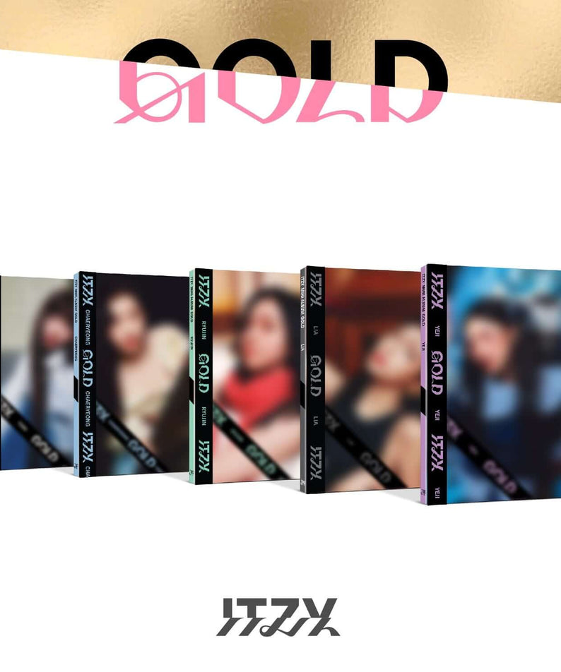 ITZY - [GOLD] (DIGIPACK VER.) (Random 1 of 5) - Kpop Album | Kool Seoul - Buy Kpop Albums Online