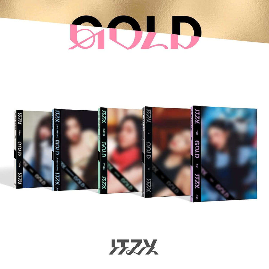 Itzy - [Gold] (Digipack Ver.) (Random 1 Of 5) - Kpop Album