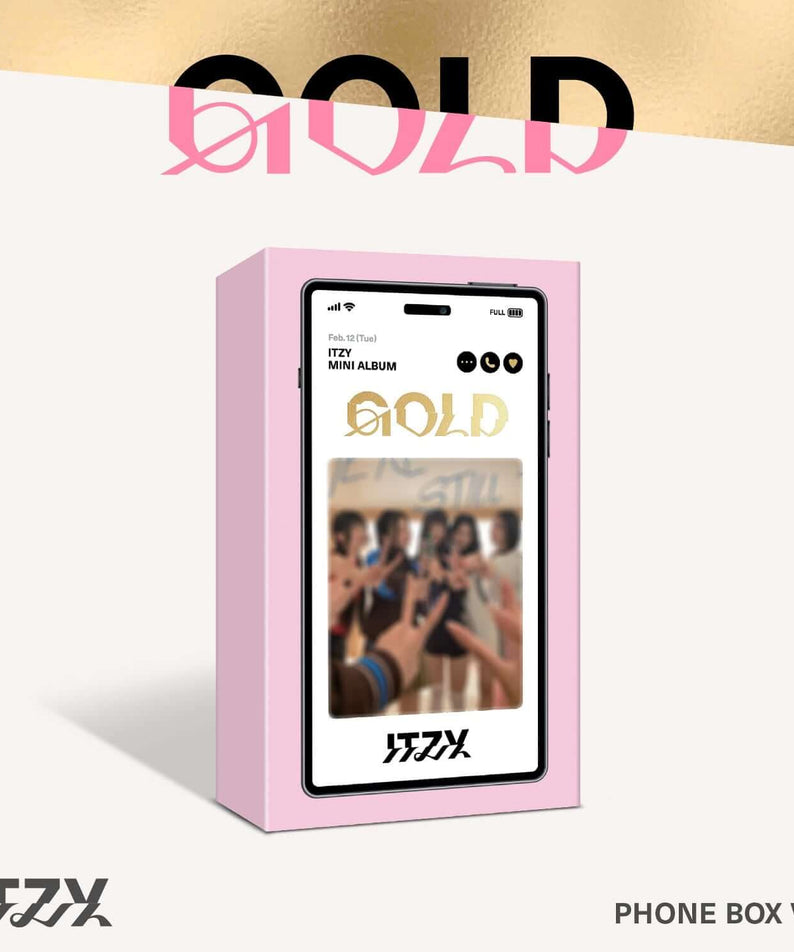 ITZY - [GOLD] (PHONE BOX VER.) - Kpop Album | Kool Seoul - Buy Kpop Albums Online