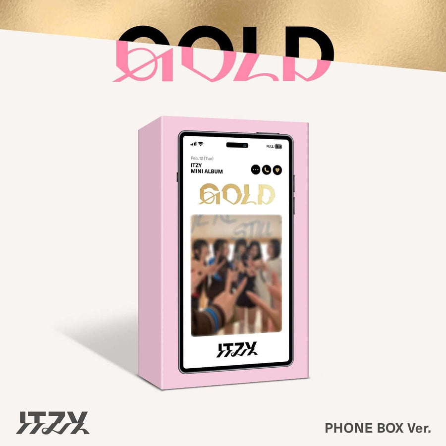 Itzy - [Gold] (Phone Box Ver.) - Kpop Album