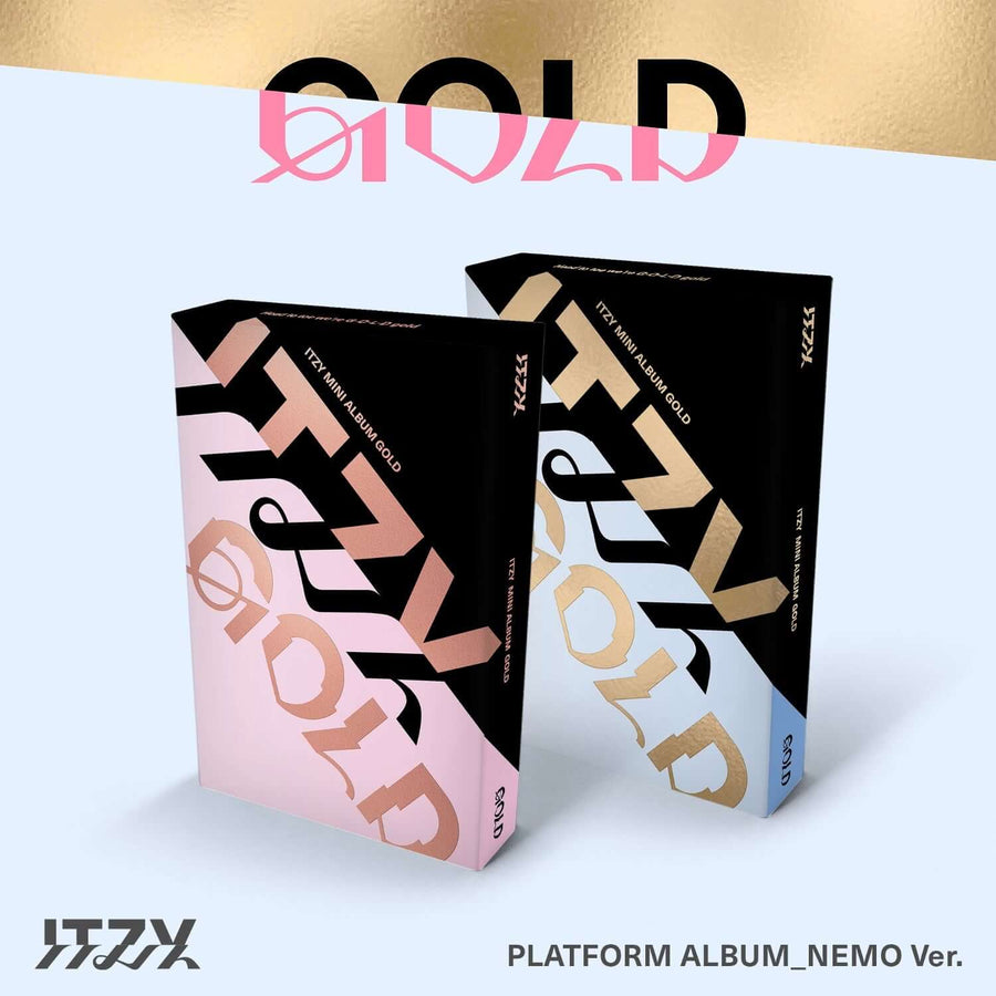 Itzy - [Gold] (Platform_nemo Ver.) (Random 1 Of 2) - Kpop Album